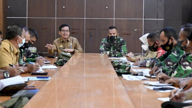 Pemda dan TNI Gelar Rapat untuk Percepatan Vaksinasi. Ist
