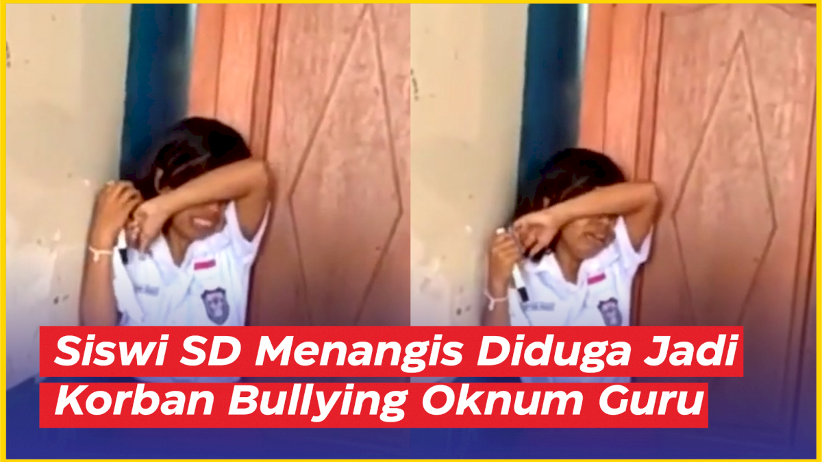VIDEO: Siswi SD di Baubau Menangis Diduga Jadi Korban Bullying Oknum Guru