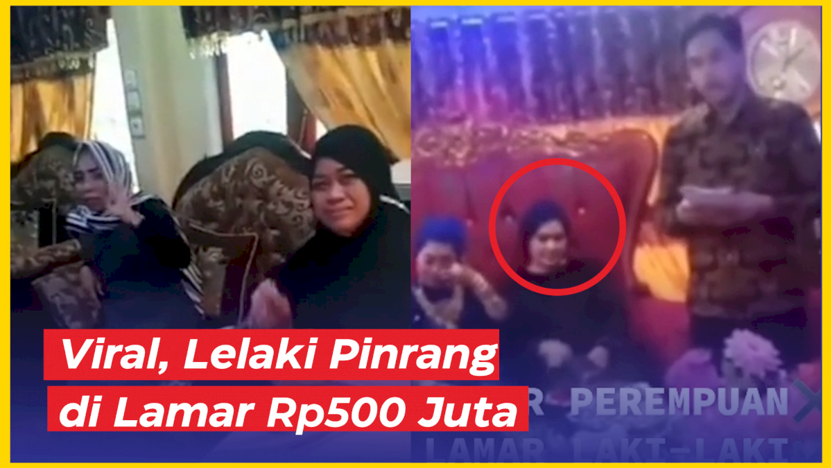 VIDEO: Viral, Lelaki Pinrang di Lamar Rp500 Juta