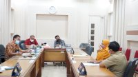 Komisi II DPRD Lutim Gelar RDP terkait Progres Pemanfaatan Pasar Melindungi Kec. Nuha