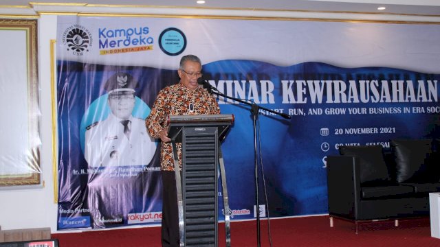 ekan Fakultas Ekonomi dan Bisnis Universitas Negeri Makassar, Prof. Dr. H. Thamrin Tahir, M.Si. Ist