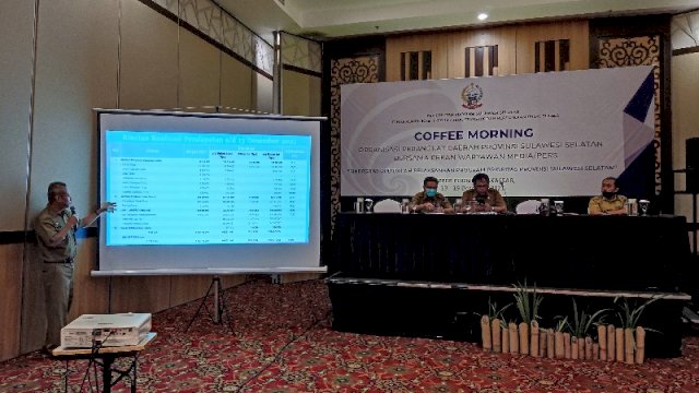 Kegiatan Pemaparan Kinerja dan Program Strategis OPD Pemprov Sulsel yang digelar Dinas Kominfo Sulsel (Sulselsatu / Jahir Majid) 