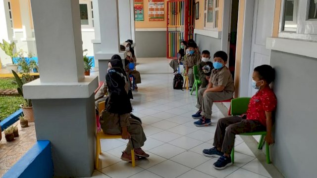 Pembelajaran tatap muka mulai diterapkan TK Islam Athirah 1 (tisimewa)