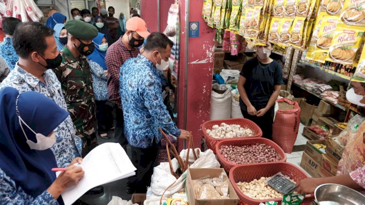 Jelang Nataru 2022, Harga dan Ketersediaan Kebutuhan Pokok di Gowa Terkendali