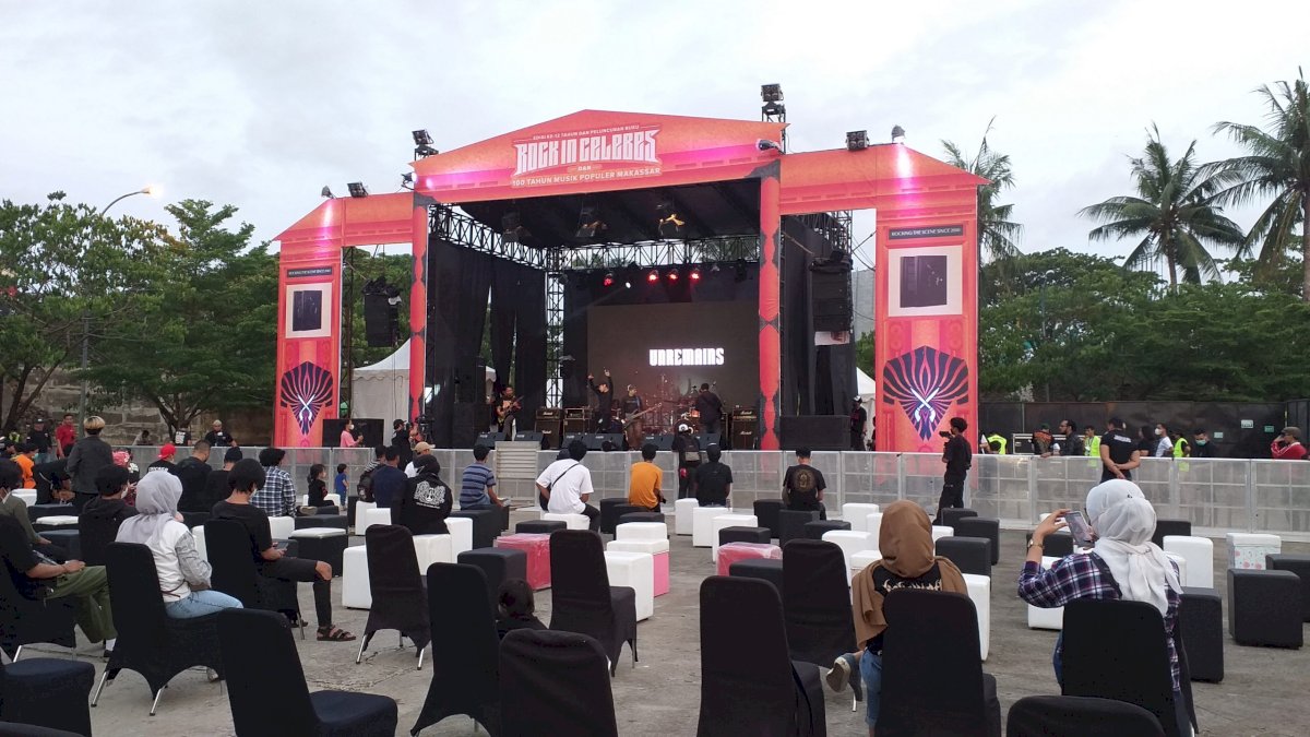 Rock in Celebes di Phinisi Point, Tampilkan Kolaborasi Band Lokal Lajoe X Kapal Udara