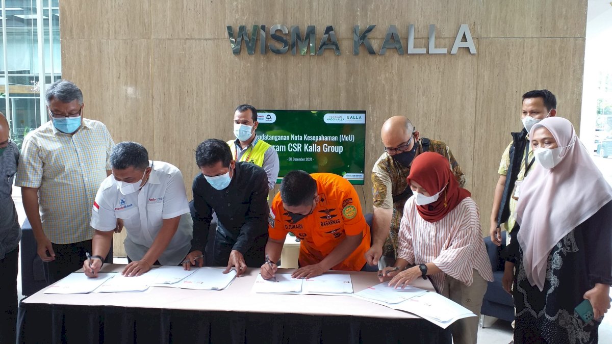 Optimalkan Program CSR, Kalla Group Teken Nota Kesepahaman dengan Sejumlah Instansi