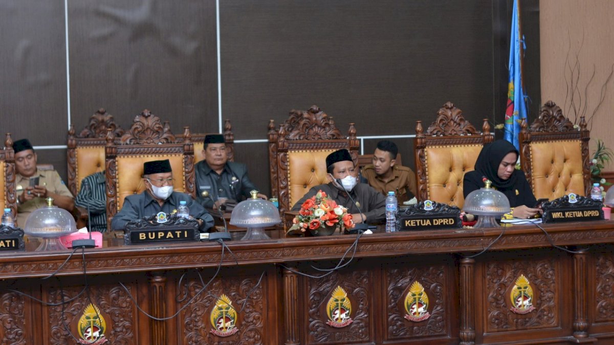 DPRD Setuju Ranperda APBD Jeneponto 2022 Sebesar Rp1,2 Triliun