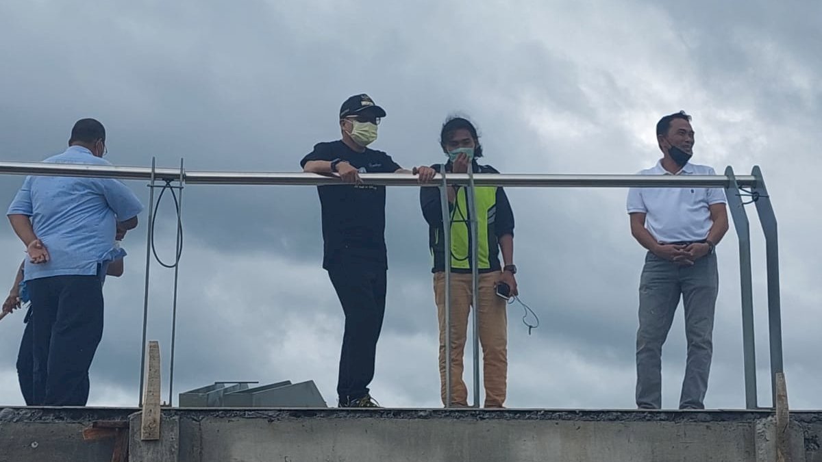 Wali Kota Parepare Pantau Pembangunan Anjungan Cempa’e, Progres Pengerjaan 70 Persen