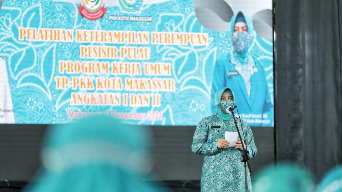 TP PKK Makassar Gelar Pelatihan Bagi Perempuan Pesisir