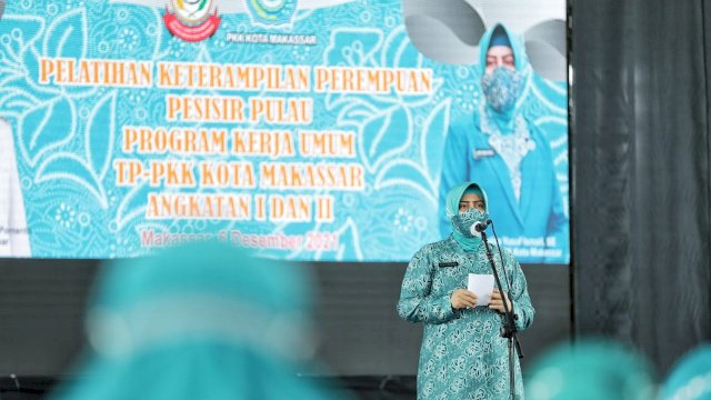 Ketua TP PKK Makassar Indira Jusuf Ismail (Ist) 