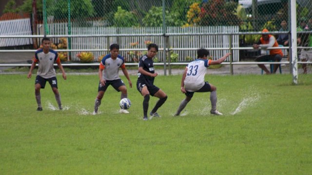 MRC Bulukumba tampil memukau saat melawan Persim Maros di Kabupaten Sidrap. Ist