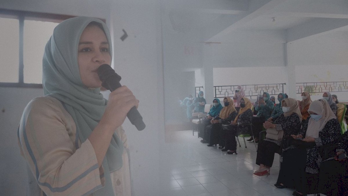 Priska Adnan Sambut Baik Bantuan TP PKK Sulsel
