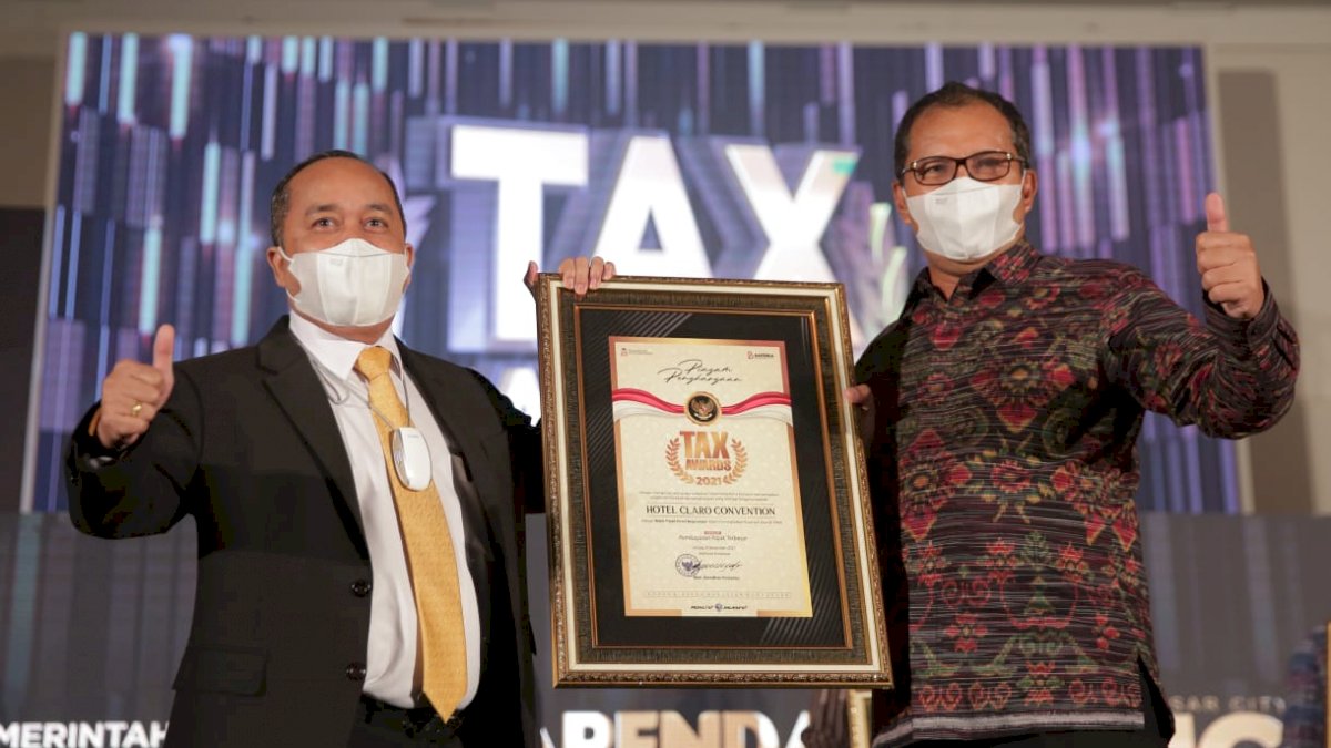 Di Tax Awards 2021, Wali Kota Danny Optimis Picu Pendapatan Makassar di Tahun 2022