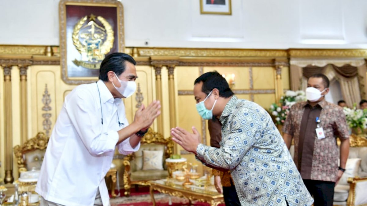 Andi Sudirman Terima Dubes RI Untuk Mesir, Ini yang Dibahas