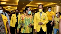 Plt Gubernur Andi Sudirman Hadiri Pelantikan Pengurus Partai Golkar Sulsel