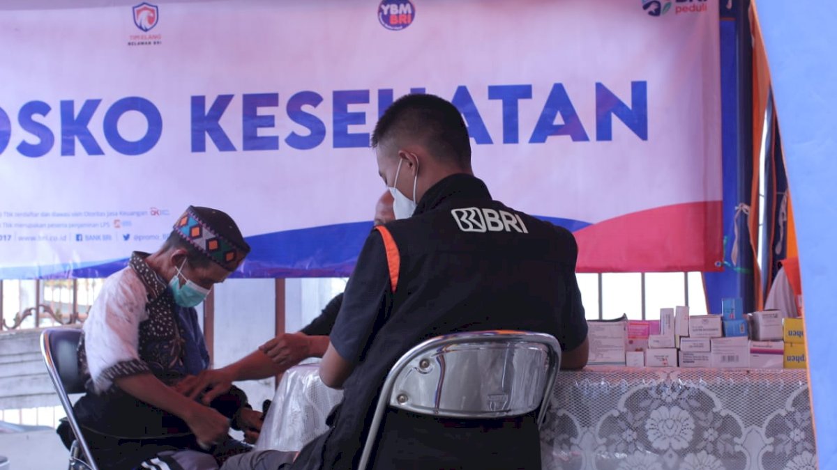 Pemulihan Pasca Bencana Semeru, BRI Peduli Adakan Pemeriksaan Kesehatan Gratis