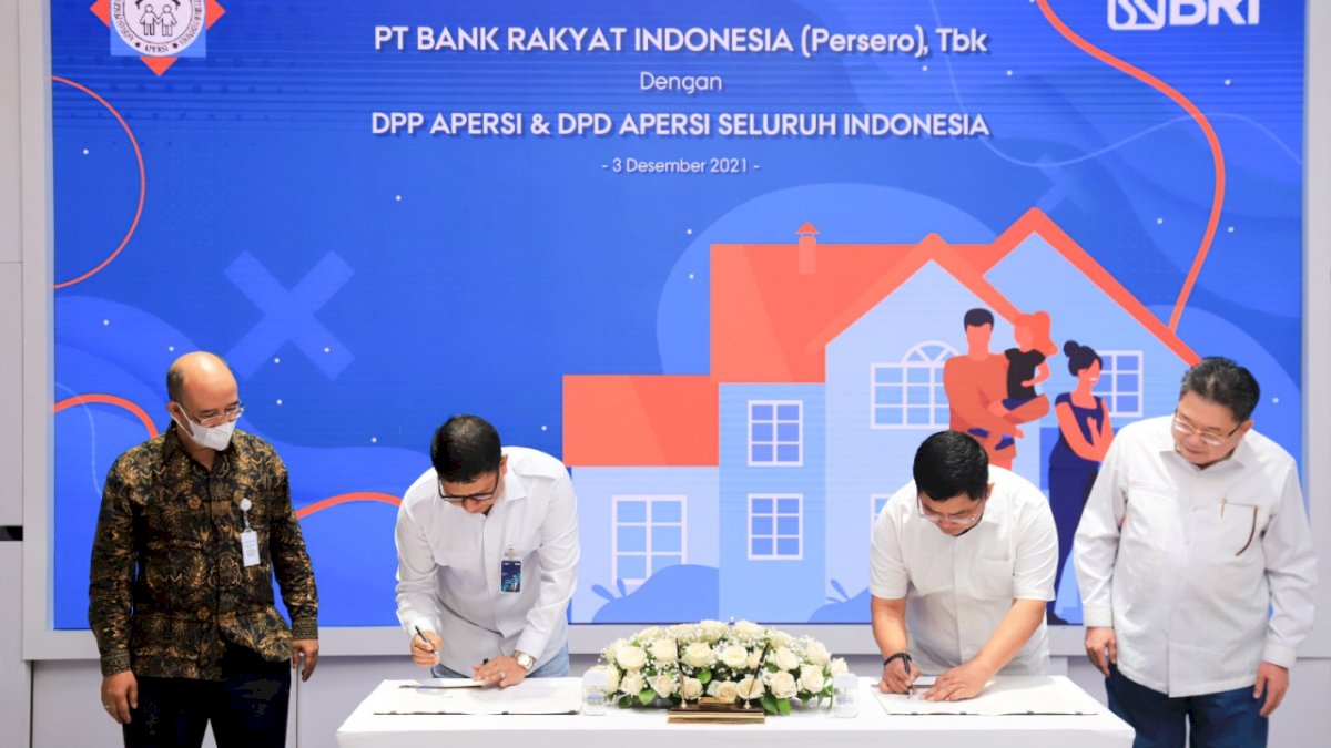 BRI Kerja Sama dengan APERSI Wujudkan Hunian untuk Masyarakat Indonesia