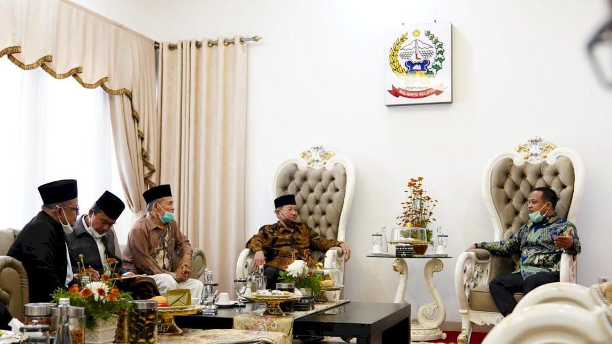 Plt Gubernur Terima Kunjungan Dewan Pertimbangan MUI Sulsel