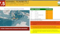 Gempa Magnitudo 7.5 di NTT, BMKG Keluarkan Peringatan Dini Tsunami di Kepulauan Selayar
