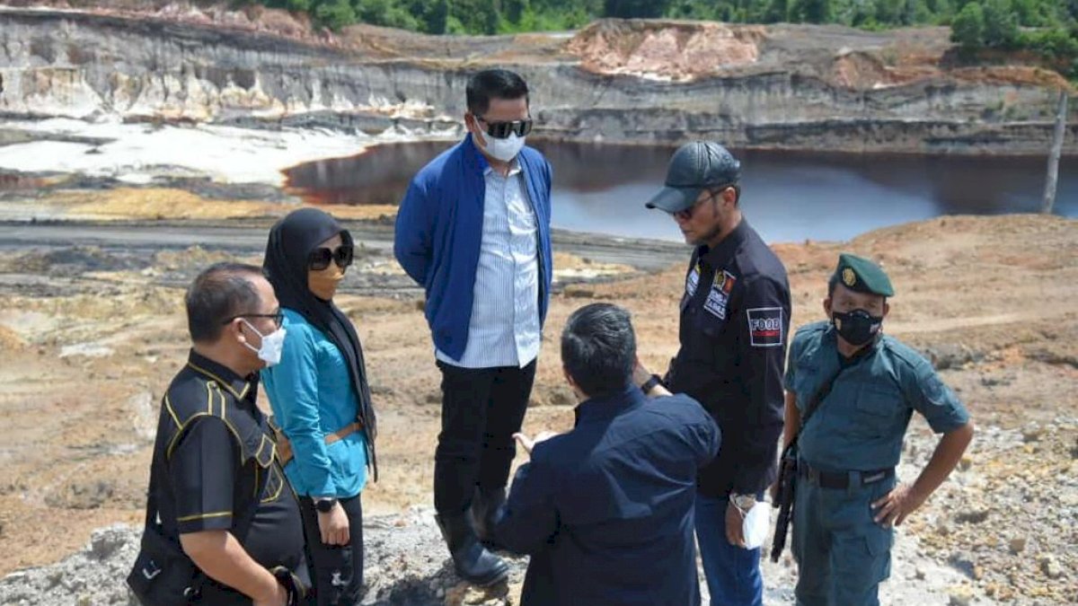 Komisi IV DPR RI Tinjau Pengrusakan Lingkungan di Kaltim