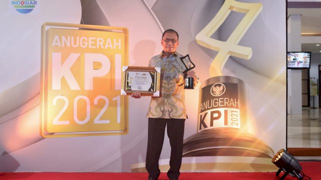 Wali Kota Danny Raih Anugerah KPI Pusat Kategori Kepala Daerah Inspirasi Penyiaran (Ist) 