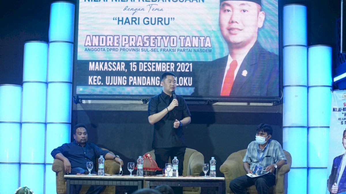 Andre Prasetyo Tanta Sosialisasi Nilai Kebangsaan di Tallo dan Ujung Pandang