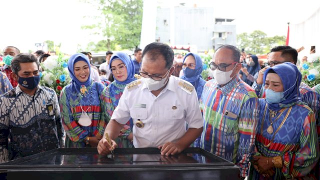 Wali Kota Makassar, Danny Pomanto Resmikan SPBU 237 Daya (Ist) 