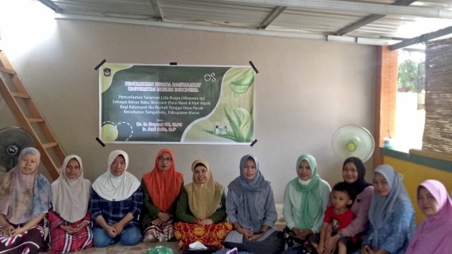 Kegiatan pengabdian kepada masyarakat atau PKM di Desa Pucak, Kecamatan Tinggi Moncong