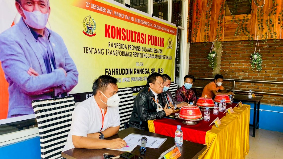 Rangga Minta Warga Beri Masukan Terhadap Ranperda Transformasi Penyelenggaraan Perpustakaan