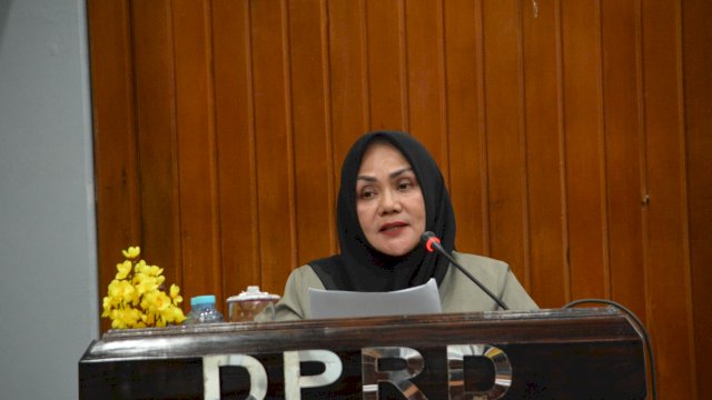 Anggota Legislatif Heryanti Harun. Sulselsatu/Sucipto