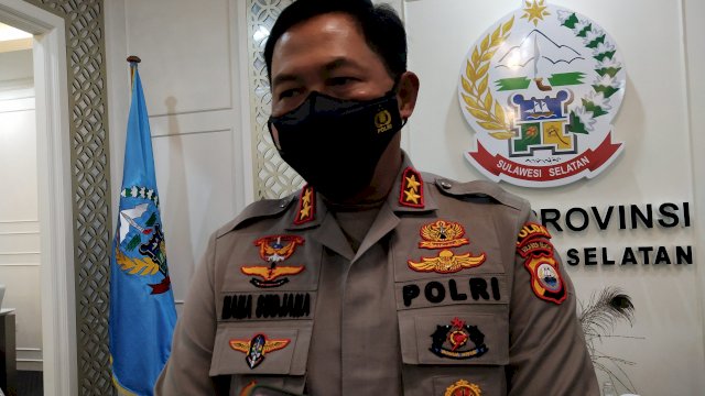 Kapolda Sulsel Irjen Pol Nana Sudjana. (Asrul/Sulselsatu).