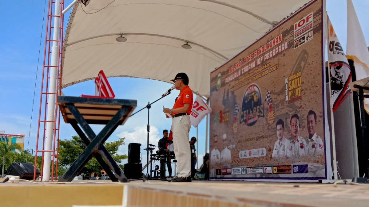 Ketua IOF Sulsel Puji Parepare Terbaik Dalam Pelaksanaan Three Days Oveland