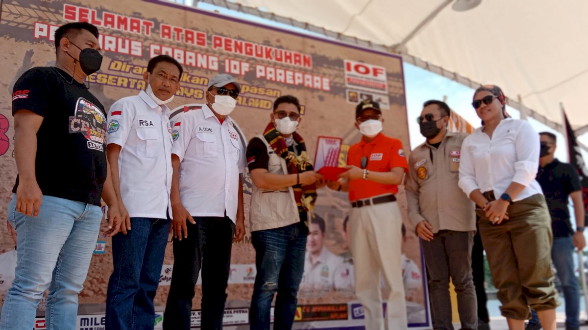 Event Three Days Overland Selaras Teori Telapak Kaki Wali Kota Parepare