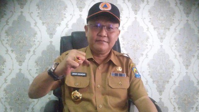 Kepala BPBD Jeneponto, Ikrar Iskandar 
