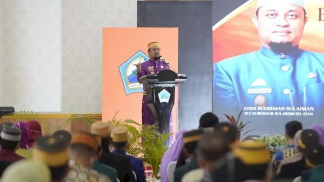 Plt Gubernur Sulsel Andi Sudirman Sulaiman (Ist) 