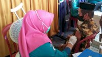 Warga Balangnipa Sambut Antusias Vaksinasi COVID-19 yang Digelar Puskesmas Balangnipa