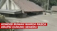 VIDEO: Begini Kondisi Rumah Warga Pasca Erupsi Gunung Semeru