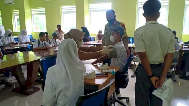 Polsek Tanete Riattang Kawal Vaksinasi. Ist