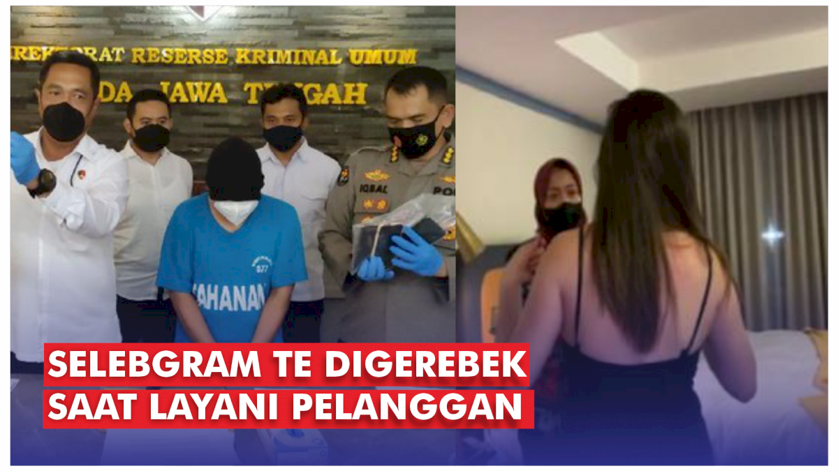 VIDEO: Terlibat Kasus Prostitusi, Selebgram TE Digerebek Saat Layani Pelanggan di Kamar Hotel