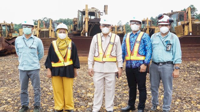DPRD Luwu Timur Tinjau Lokasi Scrap PT Vale. Ist