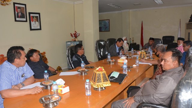 Sejumlah Anggota dan Badan Anggaran (Banggar) DPRD Kabupaten Luwu. Ist