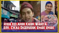 VIDEO: Diduga Hina Kelamin Kaum Wanita, Eril Cikas Digeruduk Emak emak