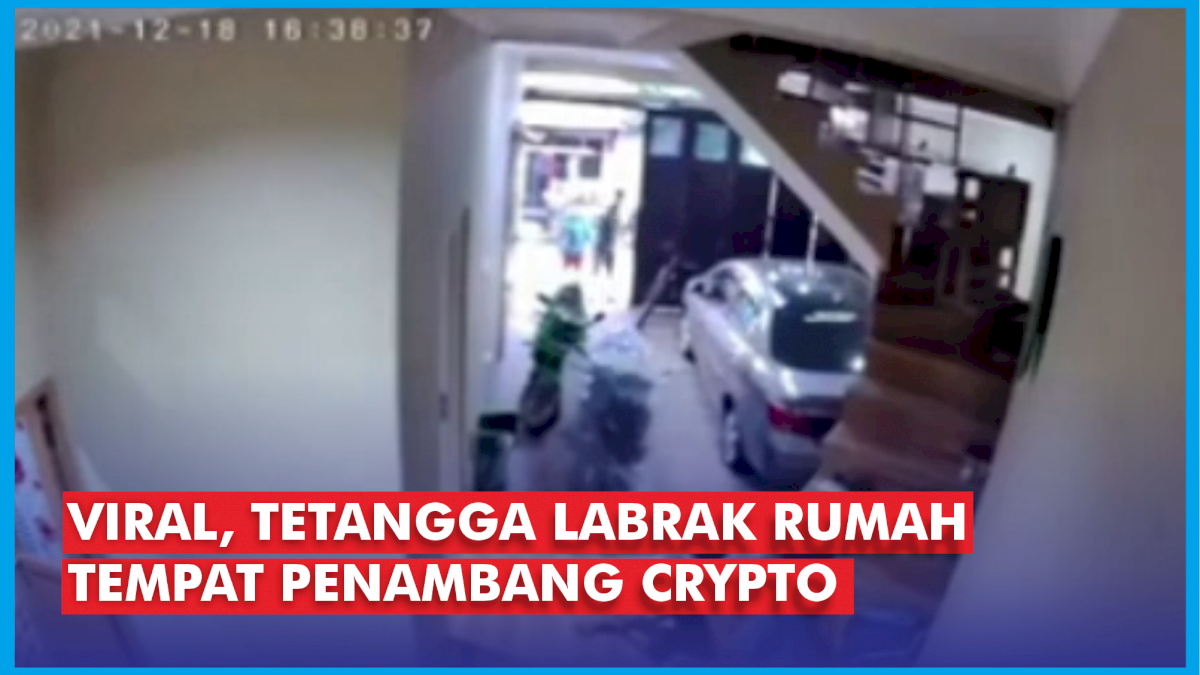 VIDEO: Viral, Tetangga Labrak Rumah Tempat Penambang Crypto
