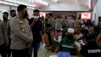 Gebyar Vaksin Massal Polres Maros, Target 70% Tervaksin Akhir Tahun 2021