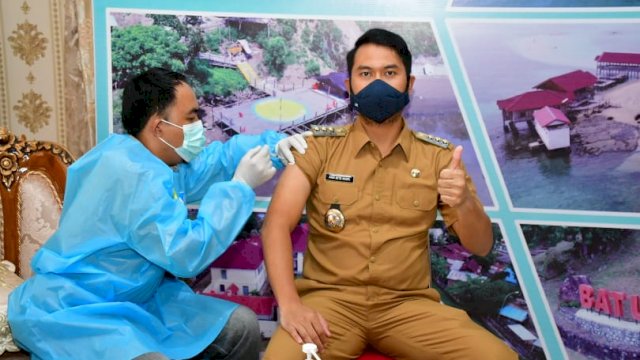 Vaksinasi COVID-19 di Kabupaten Sinjai. Ist