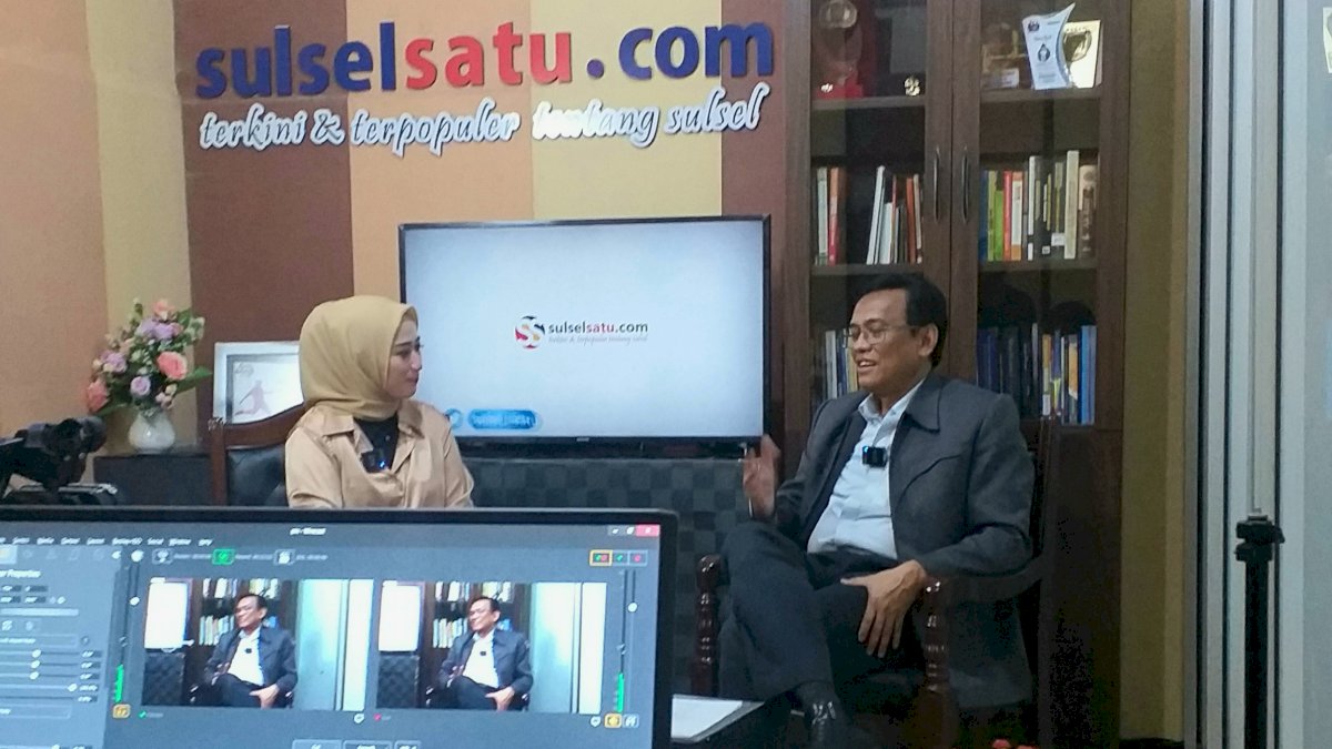 Jadi Narasumber di Podcast Sulselsatu.com, GM PLN Sulselrabar Awaluddin Hafid Ceritakan Perjalanan Karir