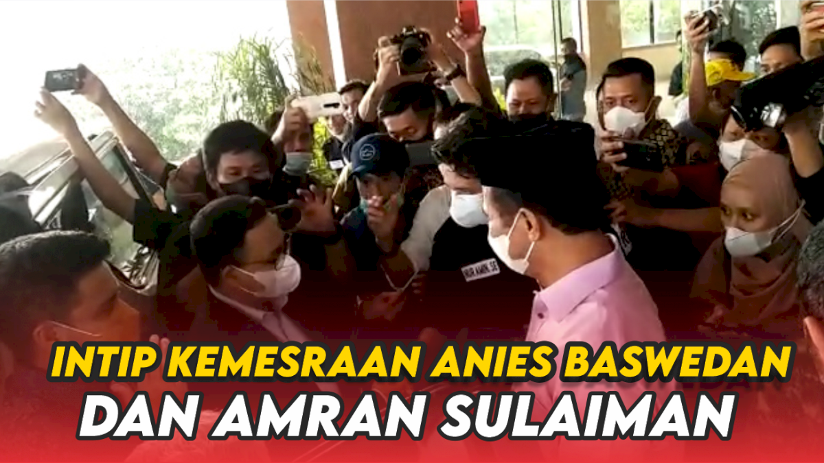 VIDEO: Intip Kemesraan Anies Baswedan dan Amran Sulaiman Saat Berada di Makassar