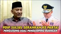 VIDEO: PDIP Sulsel Serahkan ke Partai Pengusung Soal Pendamping Budiman
