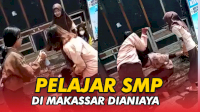 VIDEO: Viral, Pelajar SMP di Makassar Dianiaya