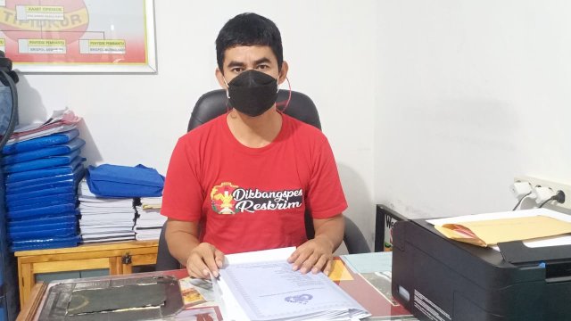 Kepala Unit (Kanit) III Sat Reskrim Polres Jeneponto, Ipda Uji Mugni (Int)